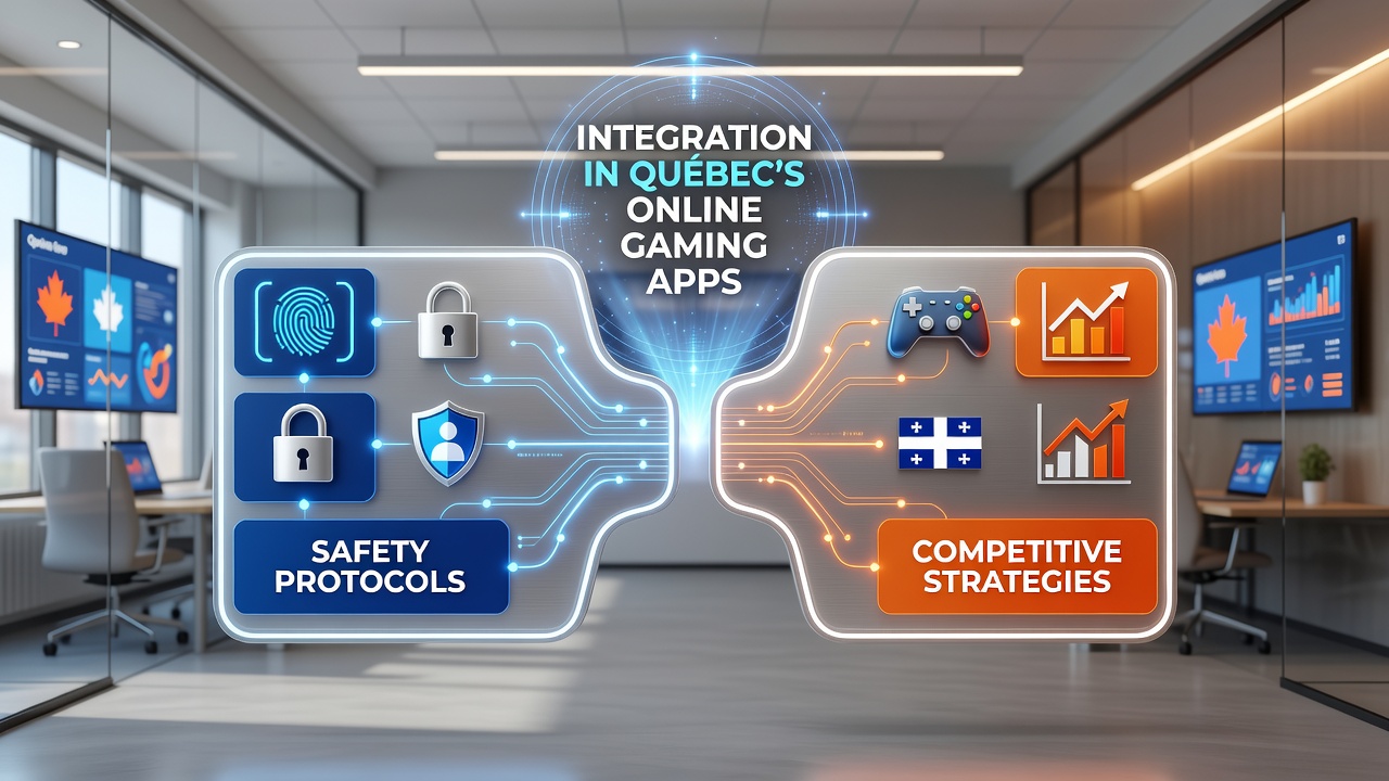 Illustration of safety protocol integration in competitive online gaming strategies
